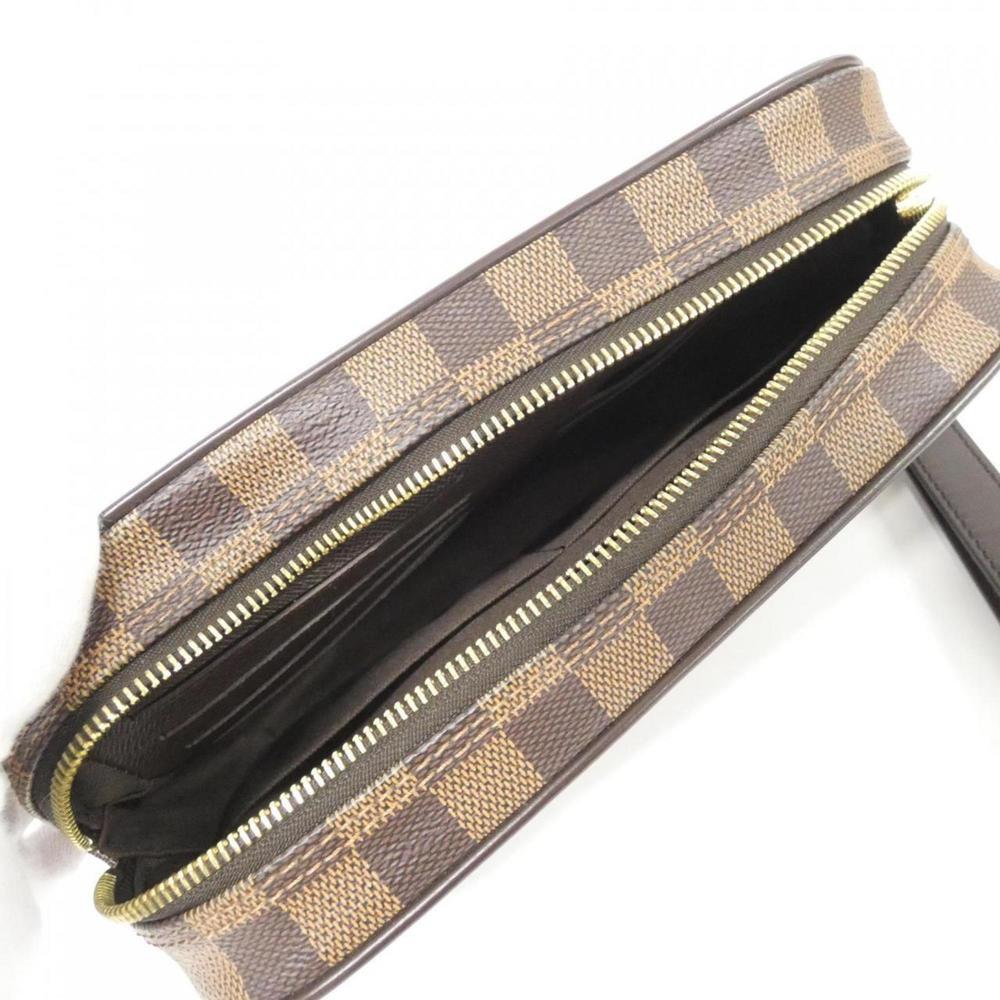 LOUIS VUITTON Brown Damier Pochette Mini Bag - Picture 7 of 7